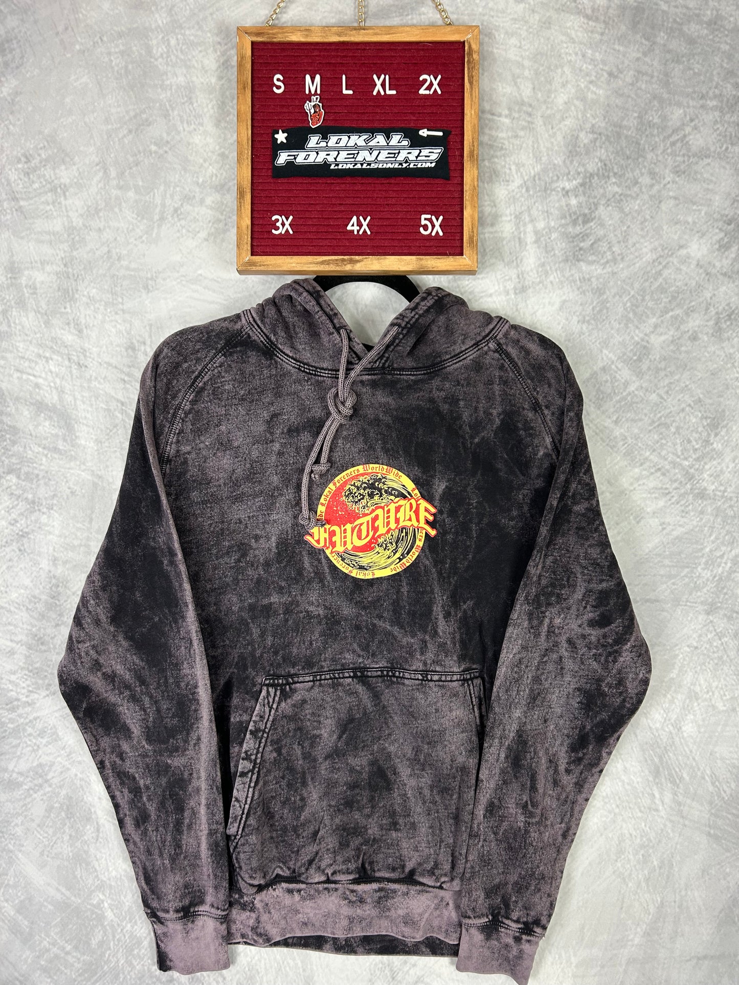 Future Wave Vintage Wash Hoodie