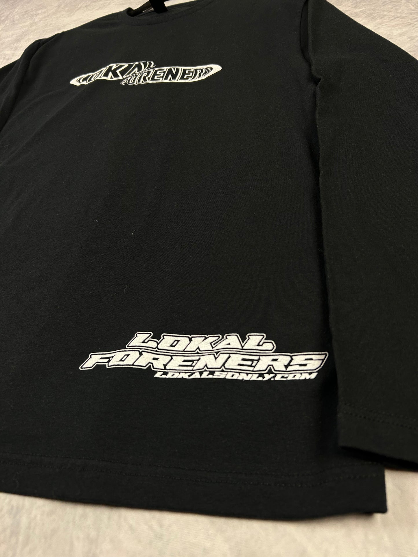 PUFF INK Bubble LF Black Long Sleeve (Large)