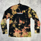 Flower Power Reverse Tie Dye Long Sleeve (Large)