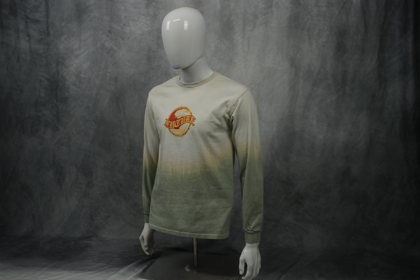 Yellow Red Future Wave Tie Dye Sage