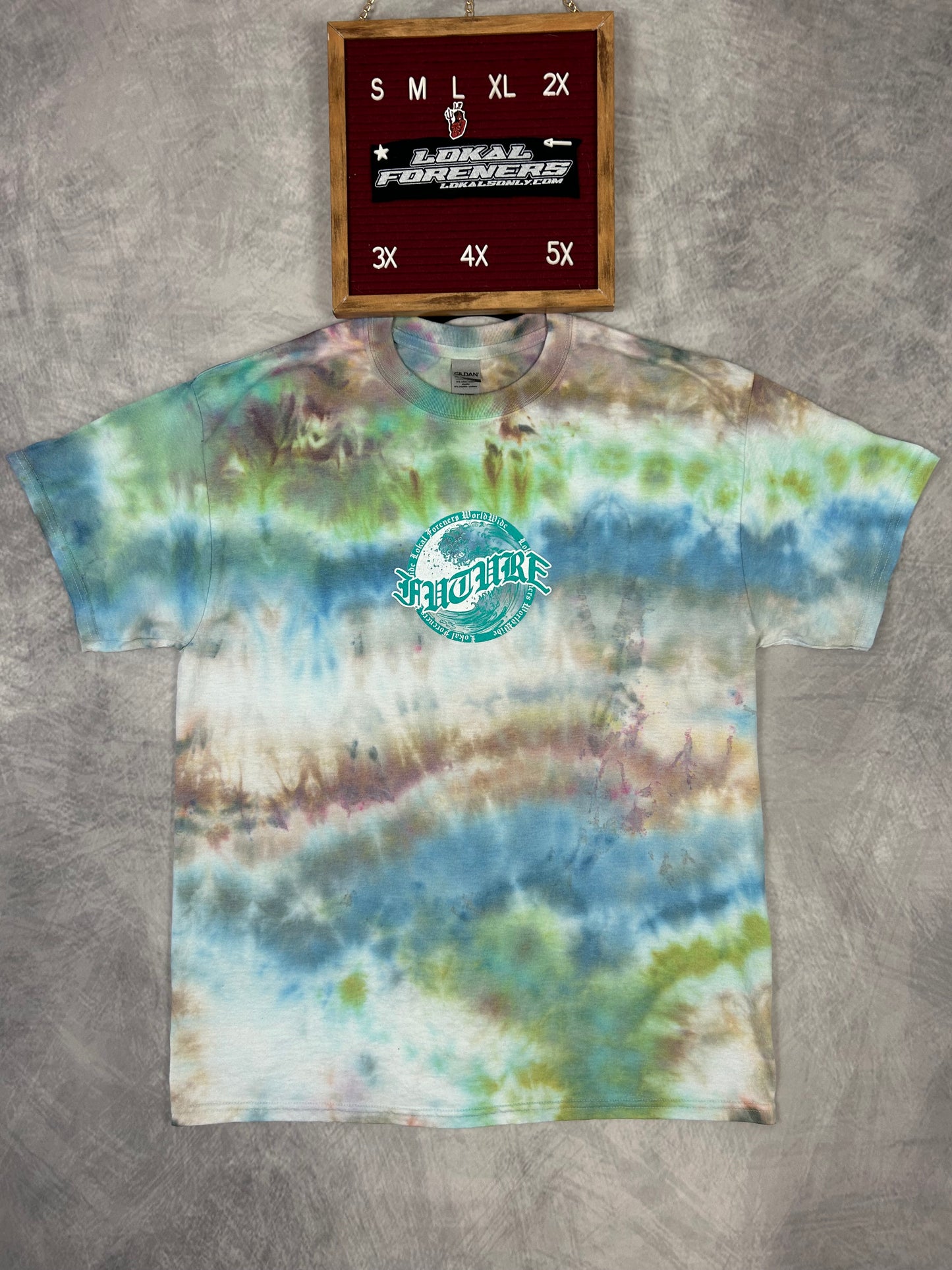 Future Wave Tie Dye T Shirt