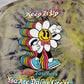 Flower Power Tie Dye T Shirt