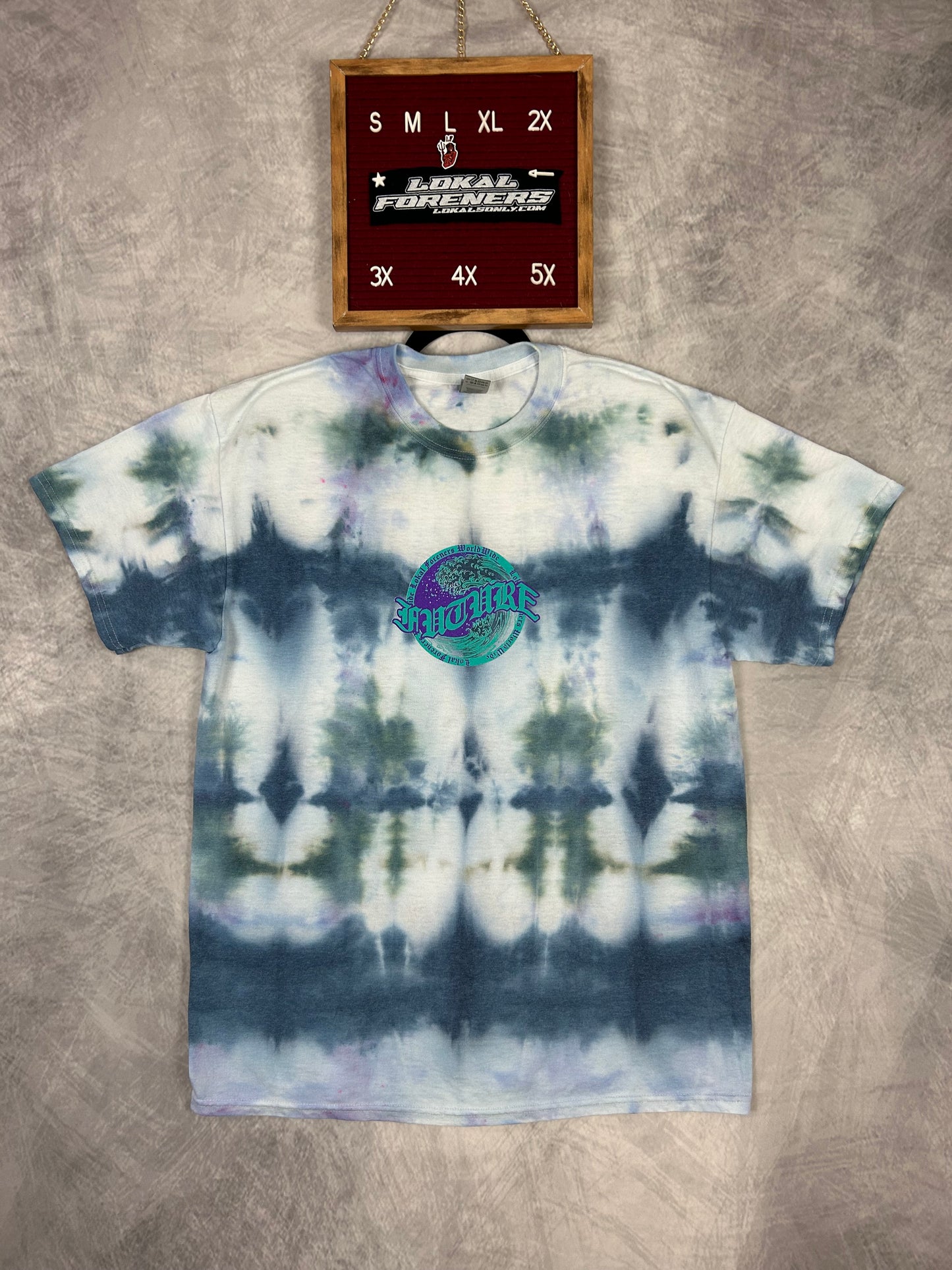 Future Wave Tie Dye T Shirt
