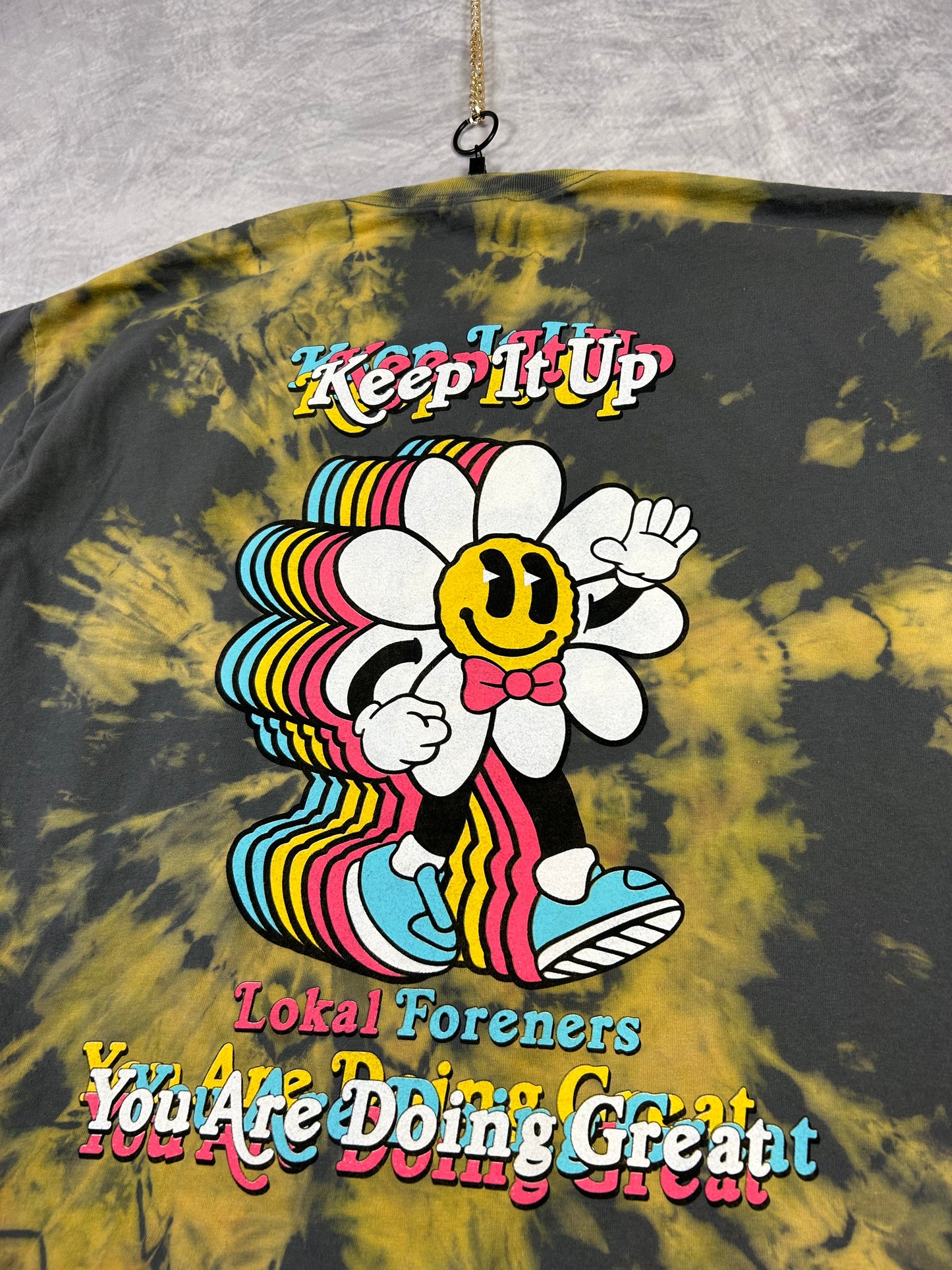 Flower Power Acid Wash T (XL)
