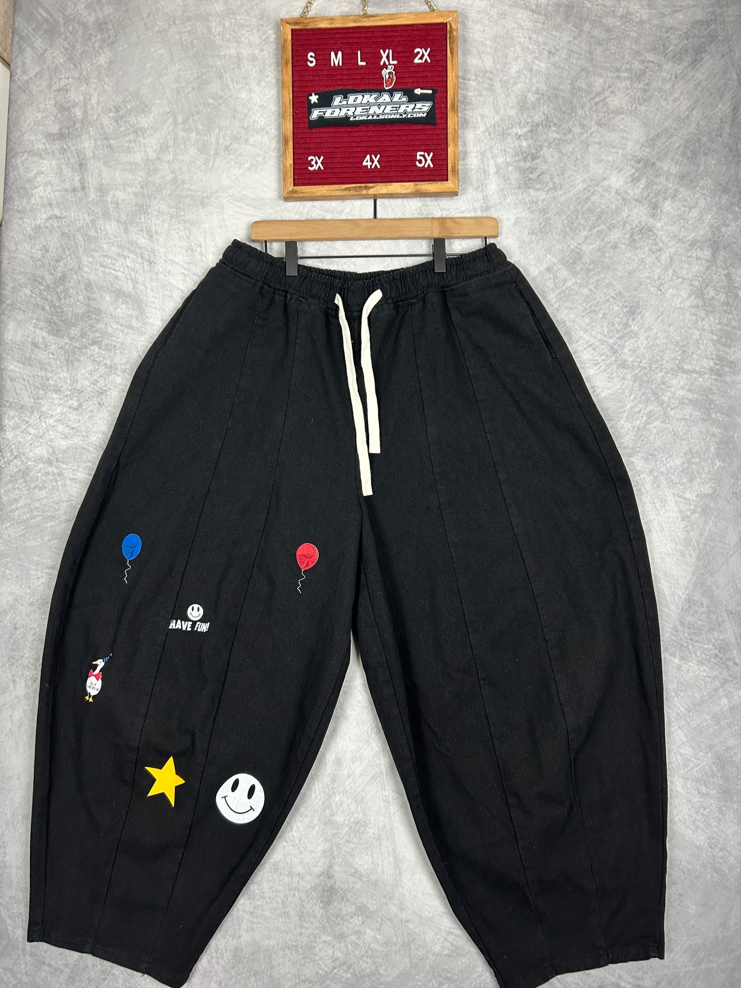 Black Denim LF Pants *Size XL