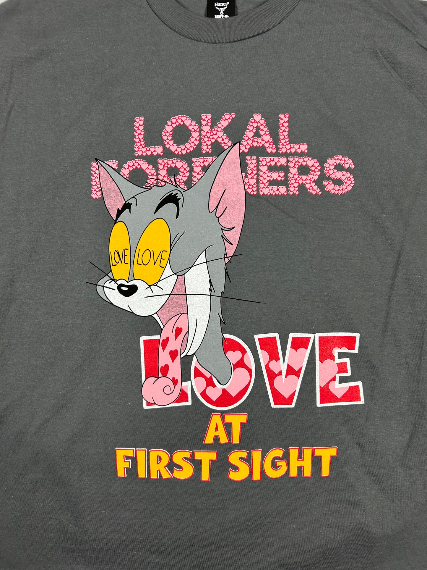 Lokal Lovers Charcoal T Shirt