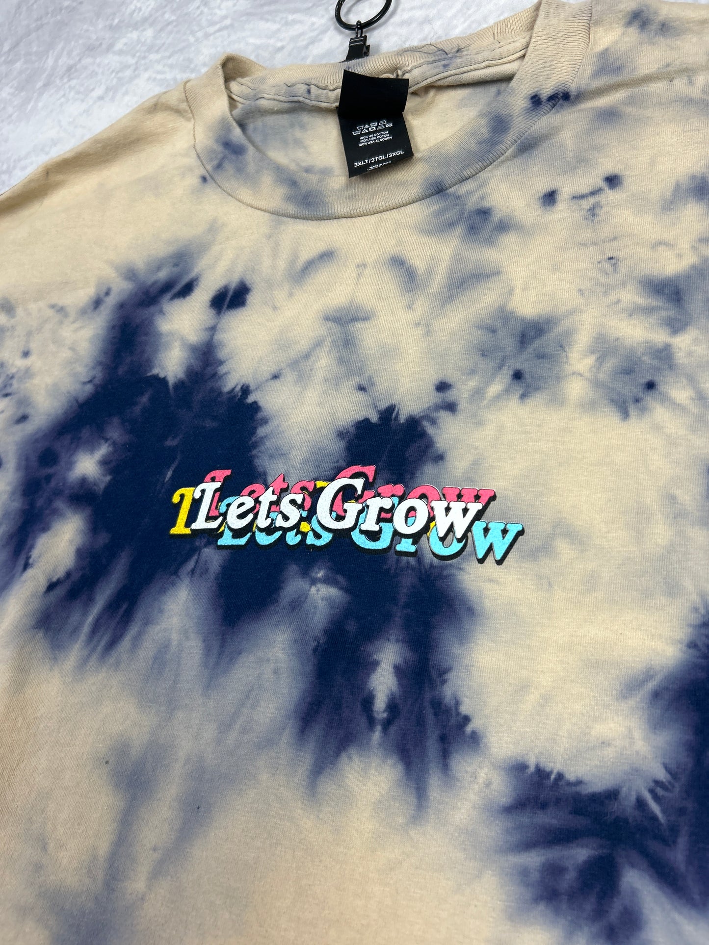 Flower Power Acid Wash T (3X Tall)
