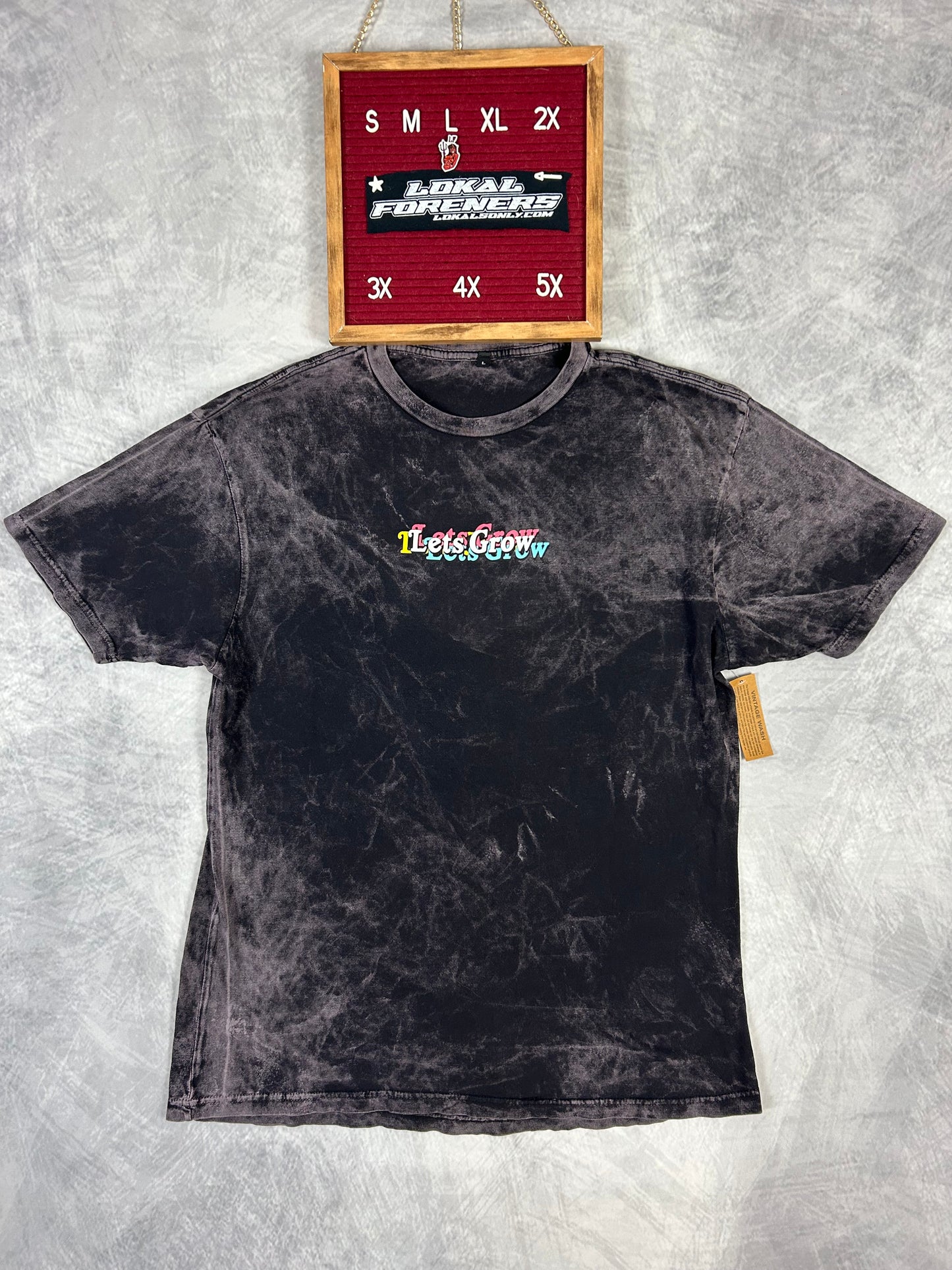 Flower Power Vintage Wash T