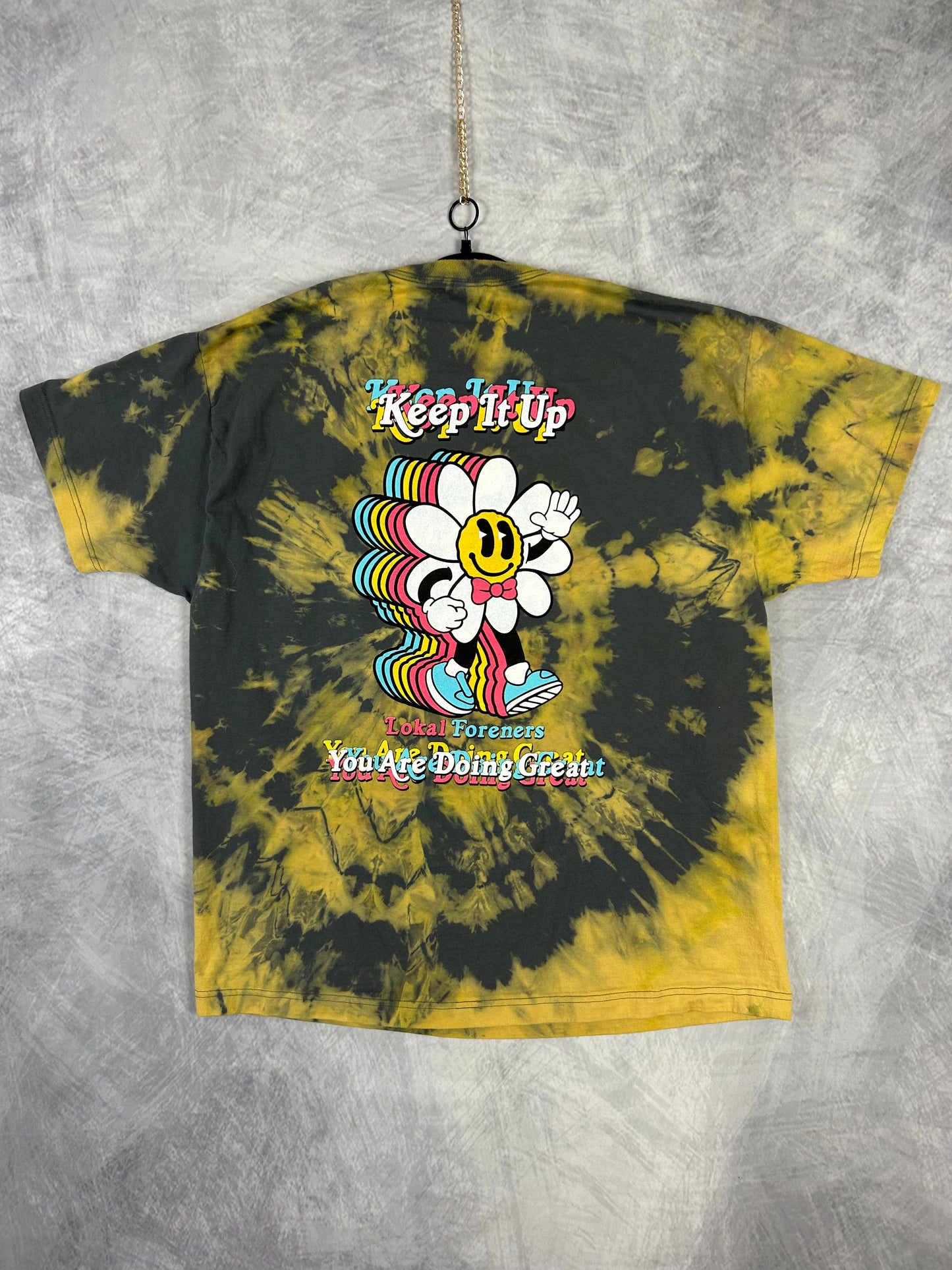Flower Power Acid Wash T (XL)
