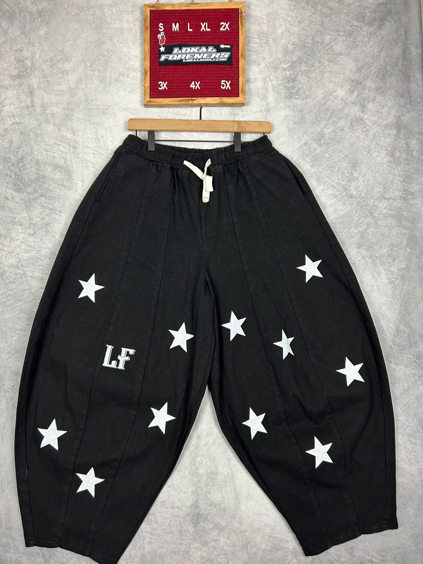 Black Denim LF Pants *Size S