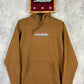 Flower Power Premium Brown Hoodie (Medium)