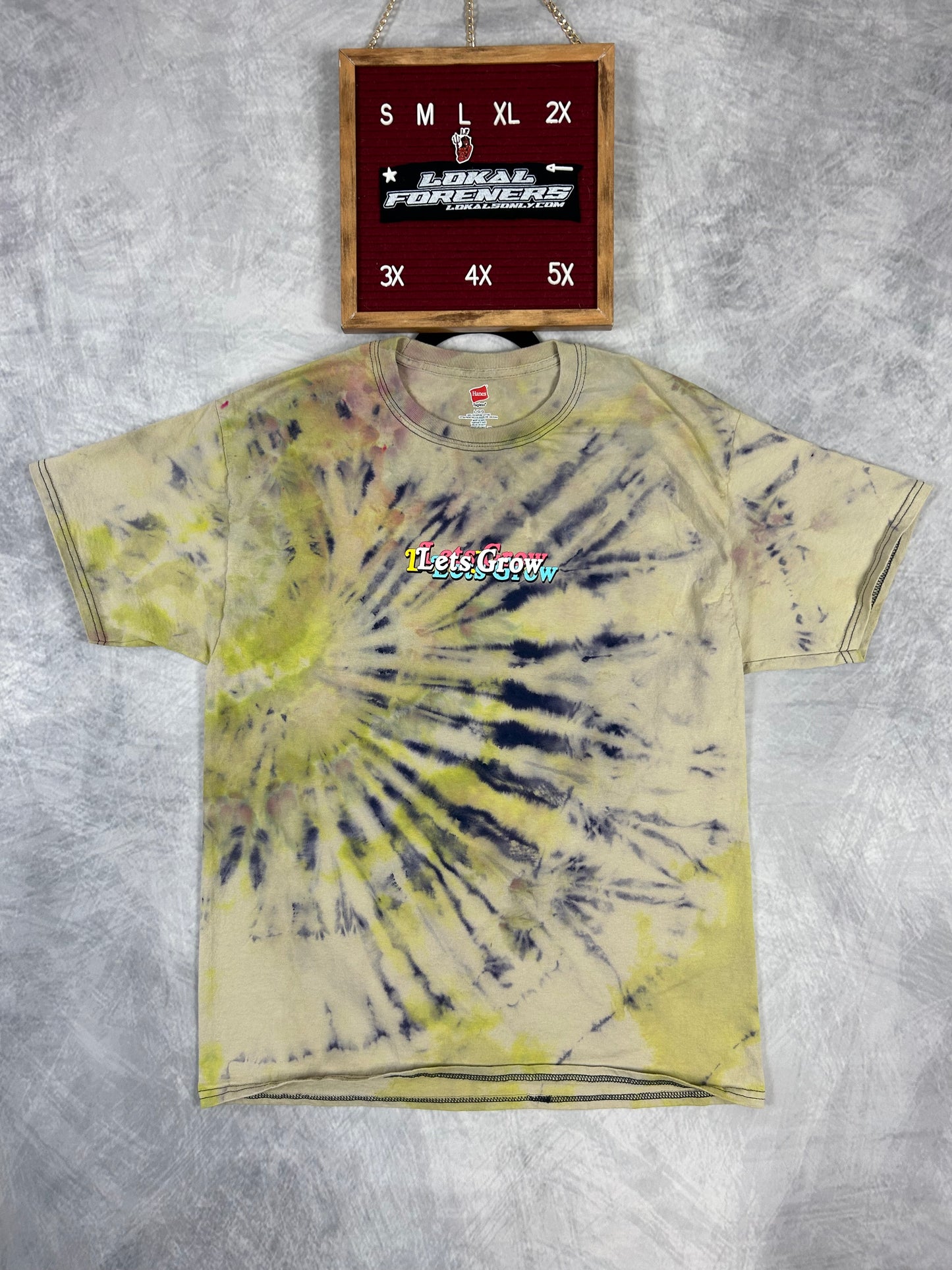 Flower Power Tie Dye T Shirt
