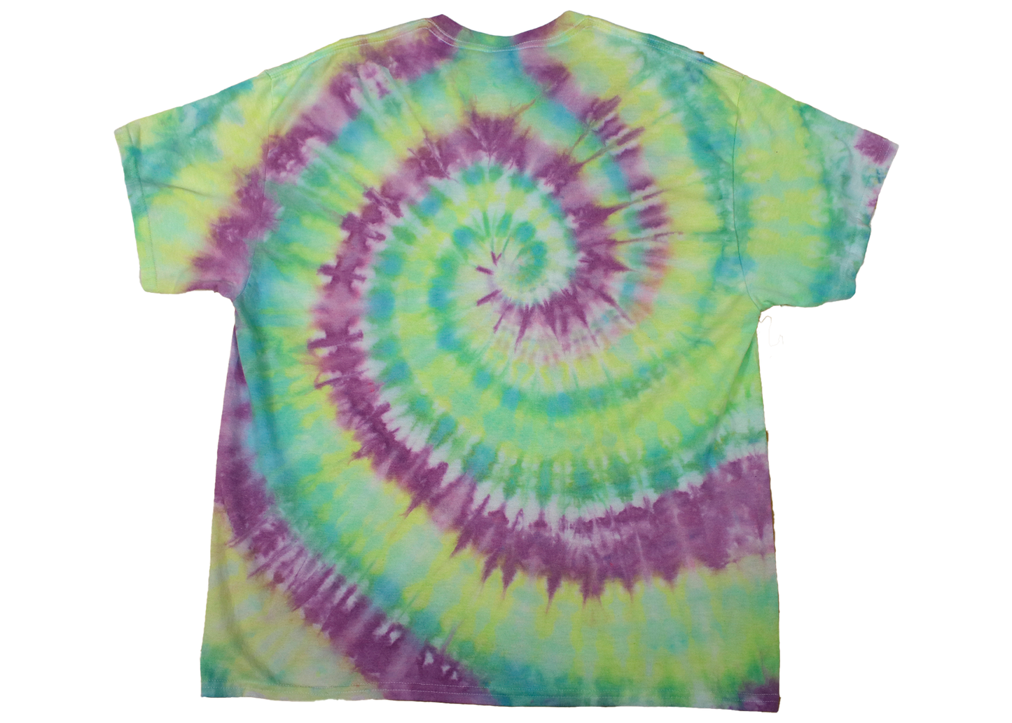 Yellow Purple Future Wave Purple Green Tie Dye