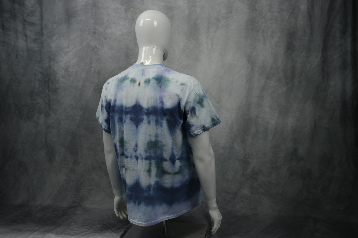 Blue Purple Future Wave Blue White Tie Dye