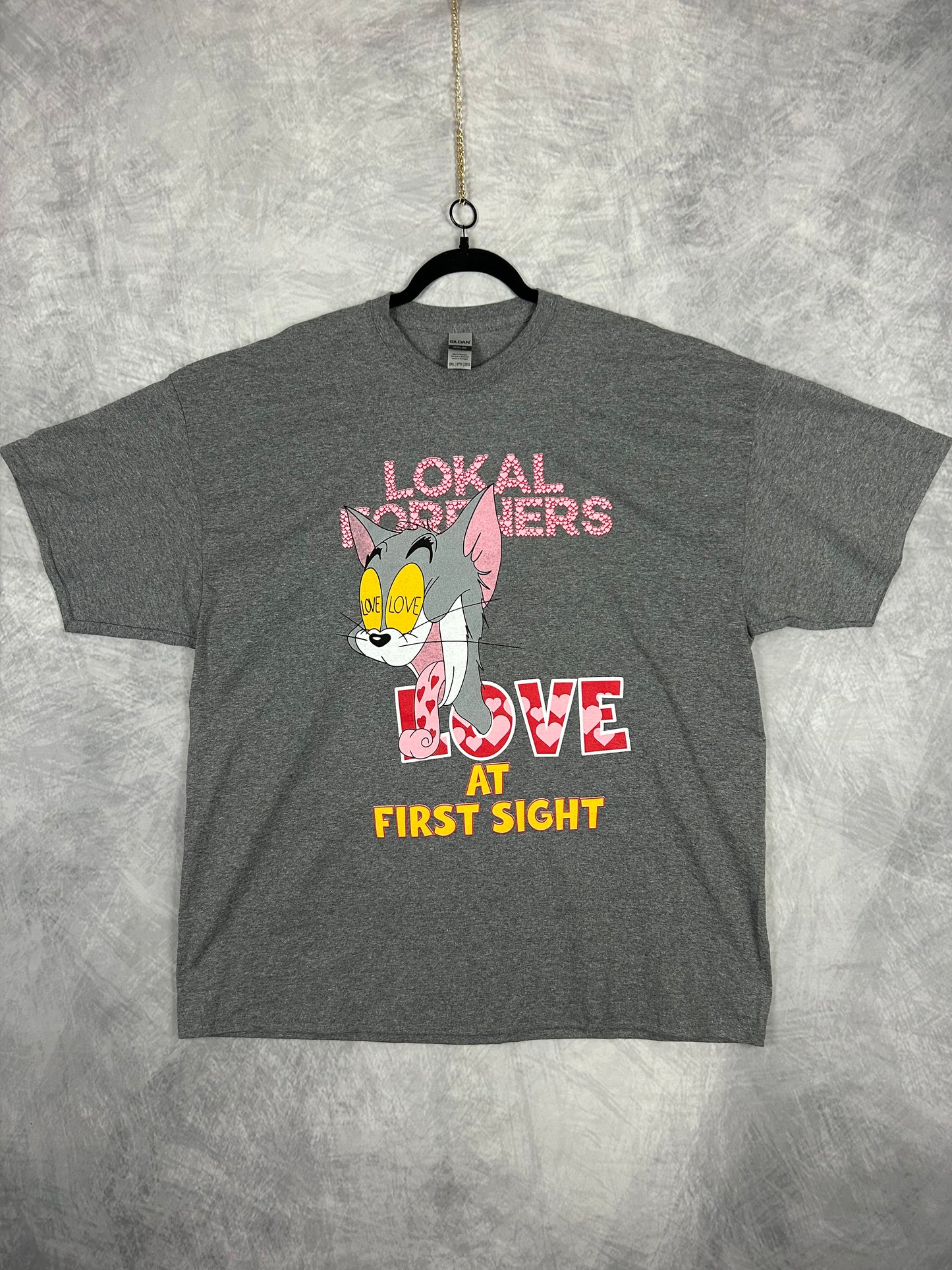 Lokal Lovers Heather Grey T Shirt