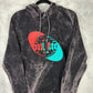3D Optics Vintage Wash Hoodie