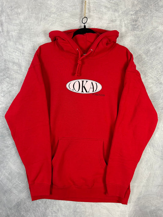 THERMO INK Classic LF Premium Red Hoodie (Large)