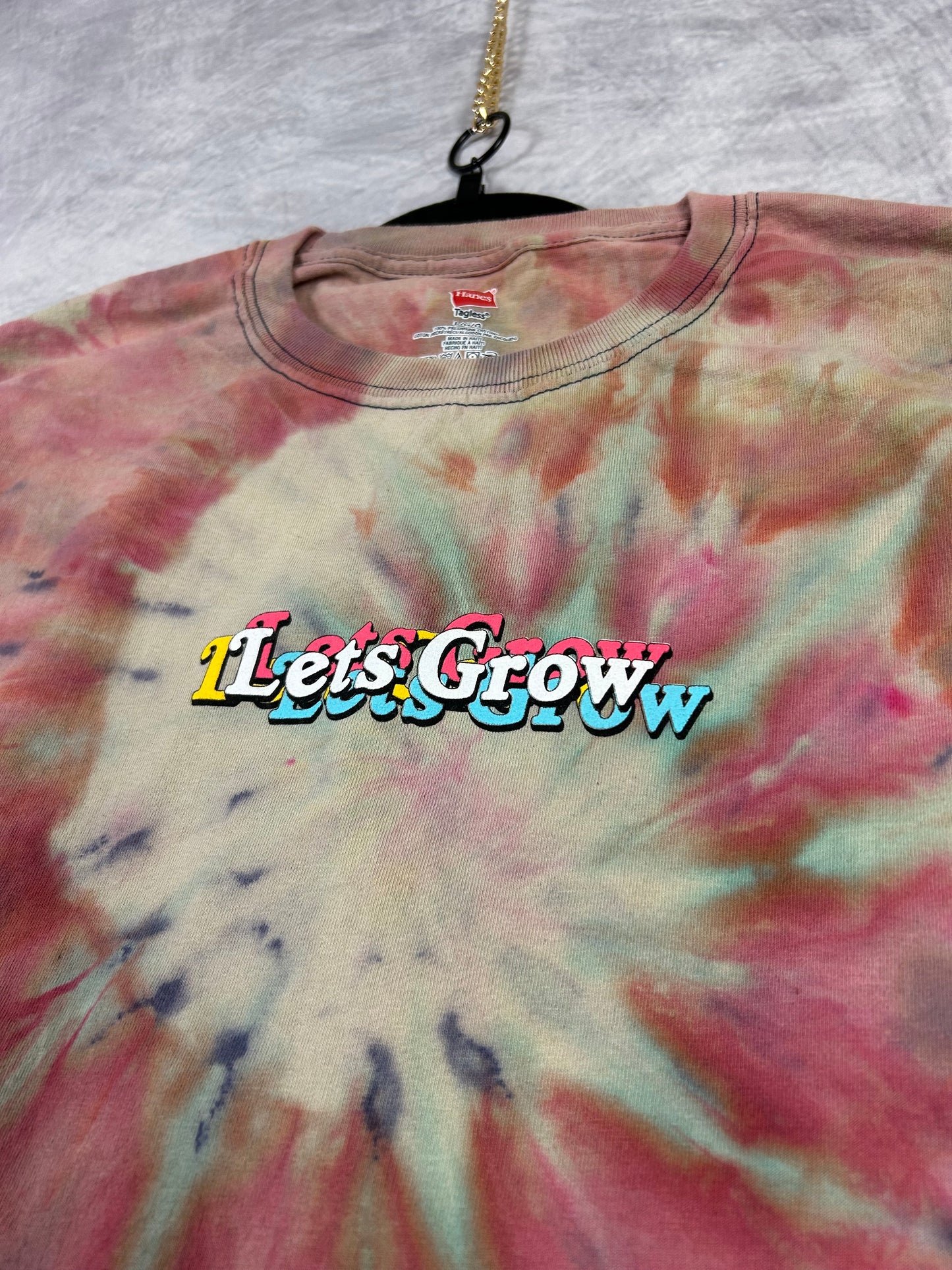Flower Power Reverse Tie Dye (Large)