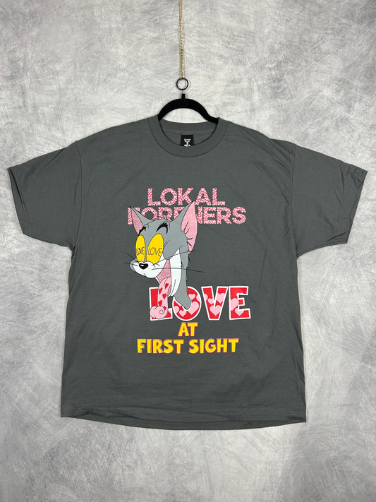 Lokal Lovers Charcoal T Shirt