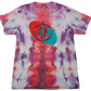 3D Optics Tie Dye Purple Red