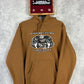 Disassociated Premium Brown Hoodie (Medium)