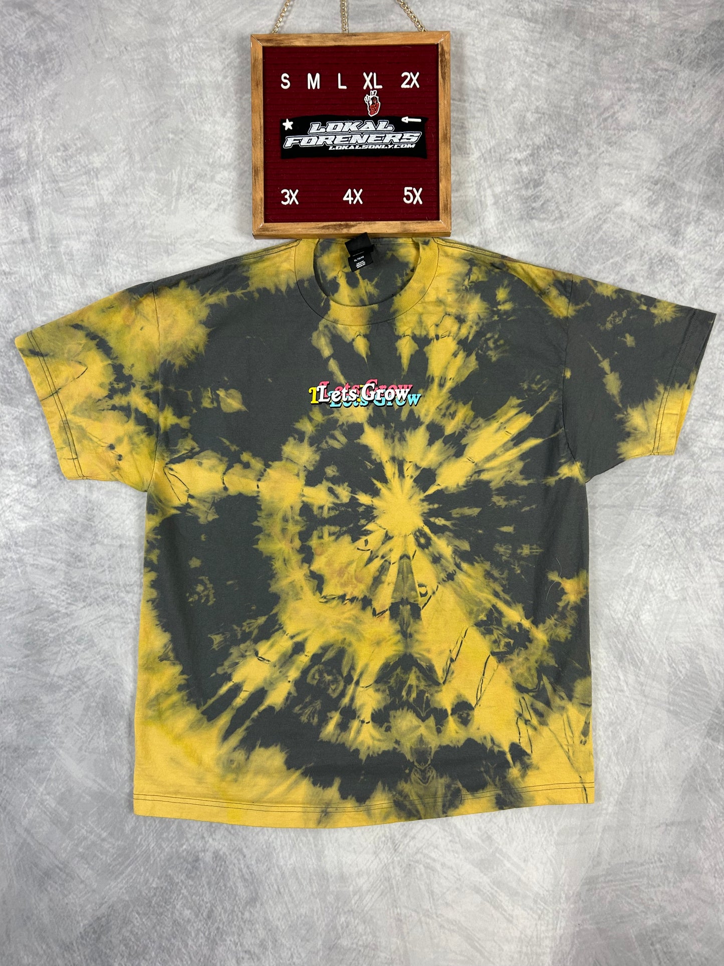 Flower Power Acid Wash T (XL)
