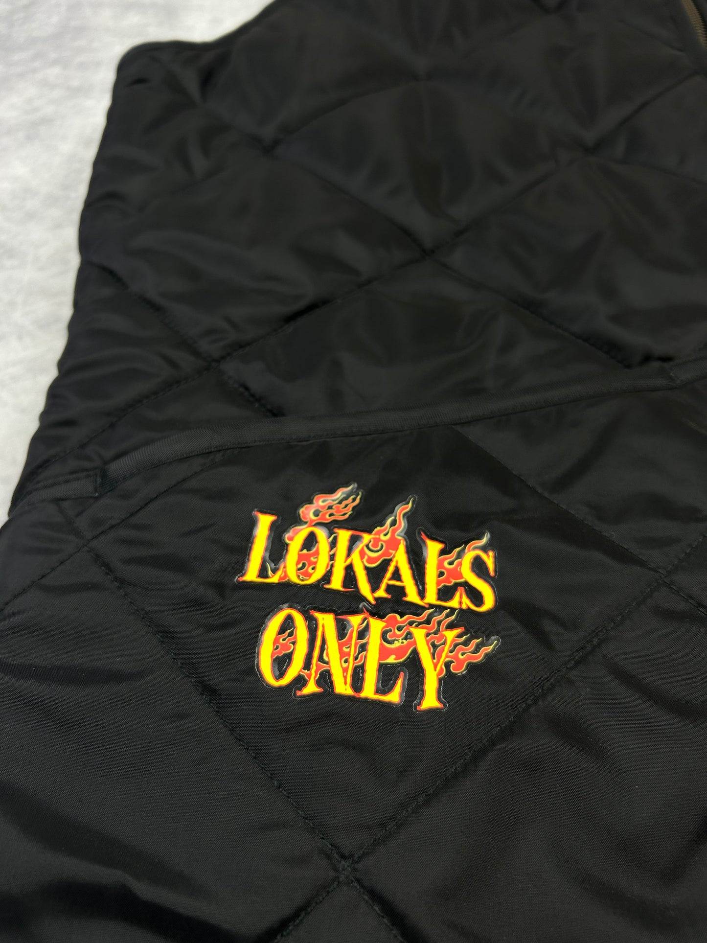 Dragon Claw Black Dickies Diamond Puffer Vest (XL)
