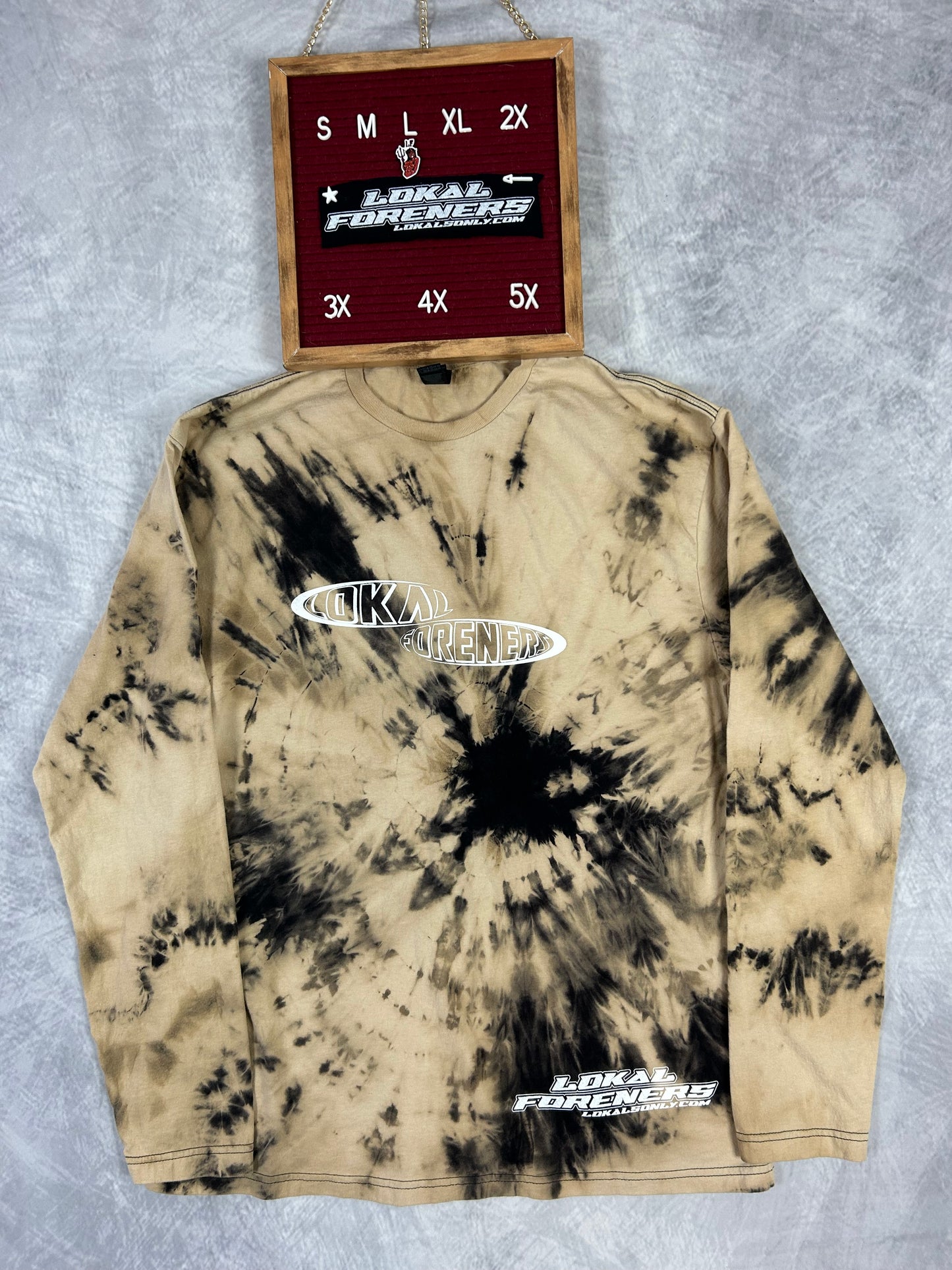 PUFF INK Bubble LF Acid Wash Long Sleeve (Large)