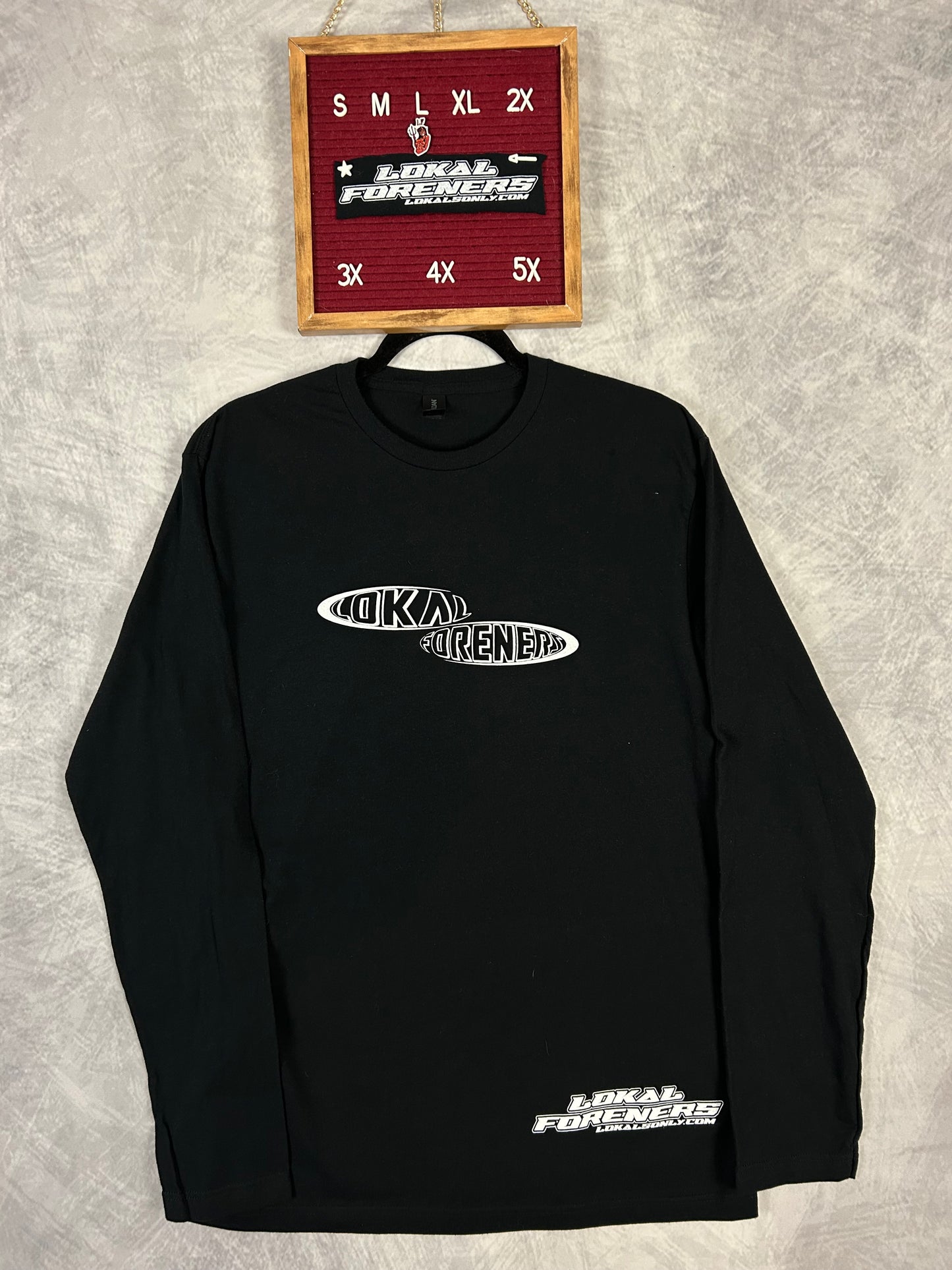 PUFF INK Bubble LF Black Long Sleeve (Large)