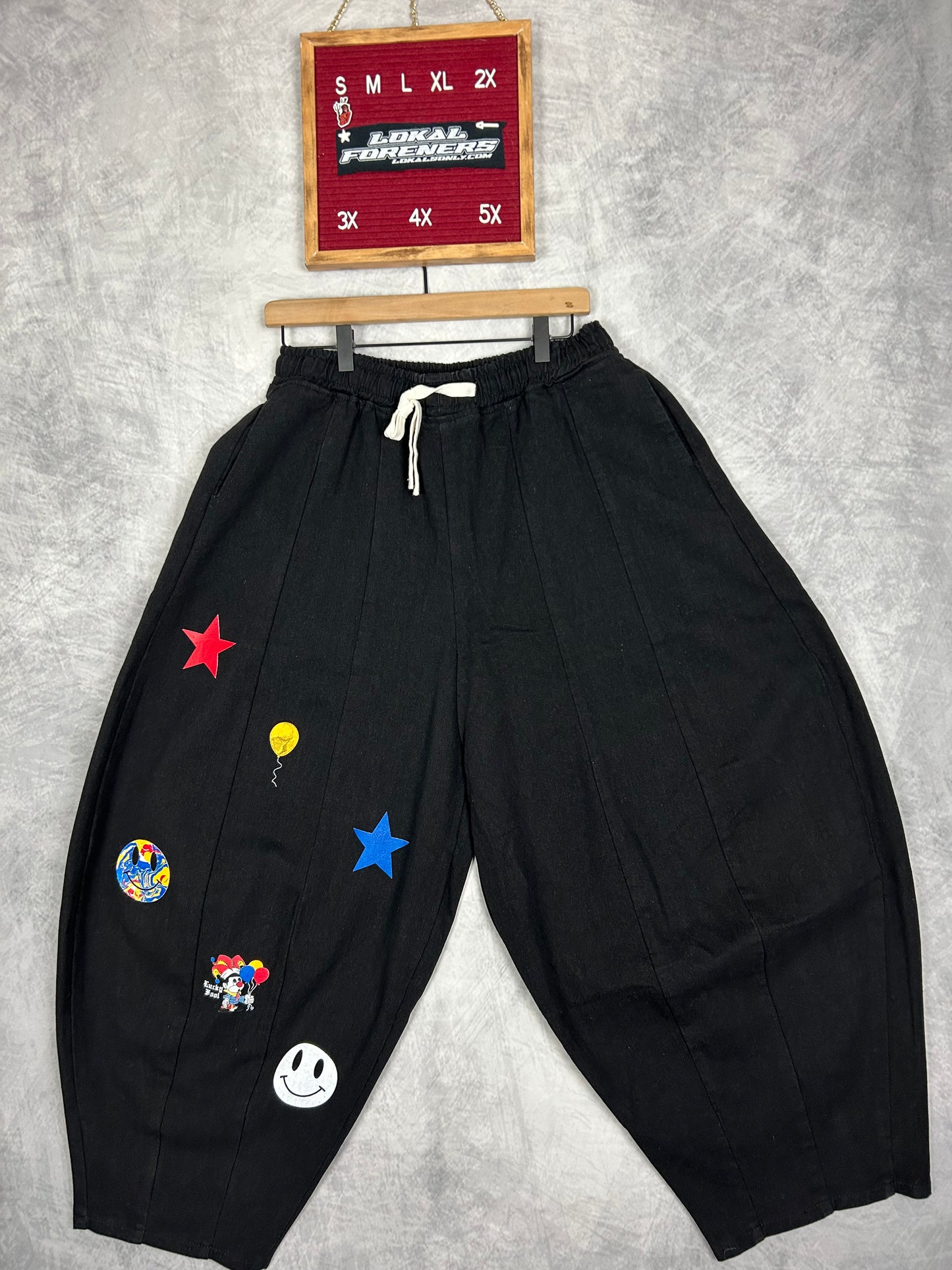 Black Denim LF Pants *Size S