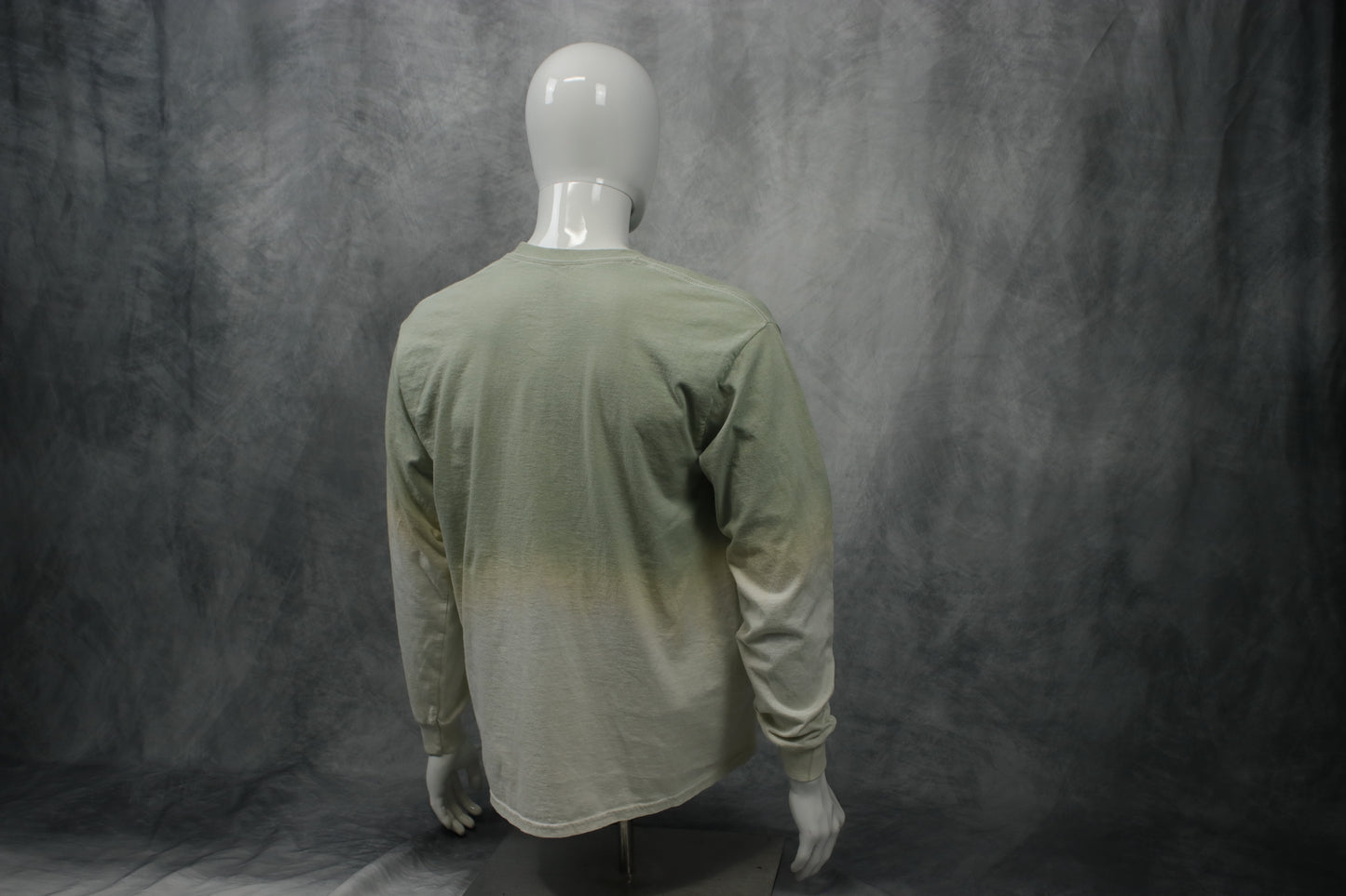 Yellow White Future Wave Green White Tie Dye - Long Sleeve