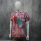 3D Optics Tie Dye Pink