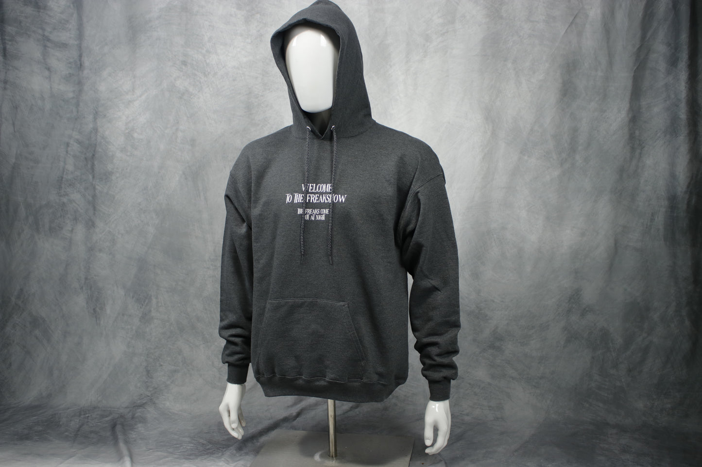 Freak Show Grey Hanes Hoodie