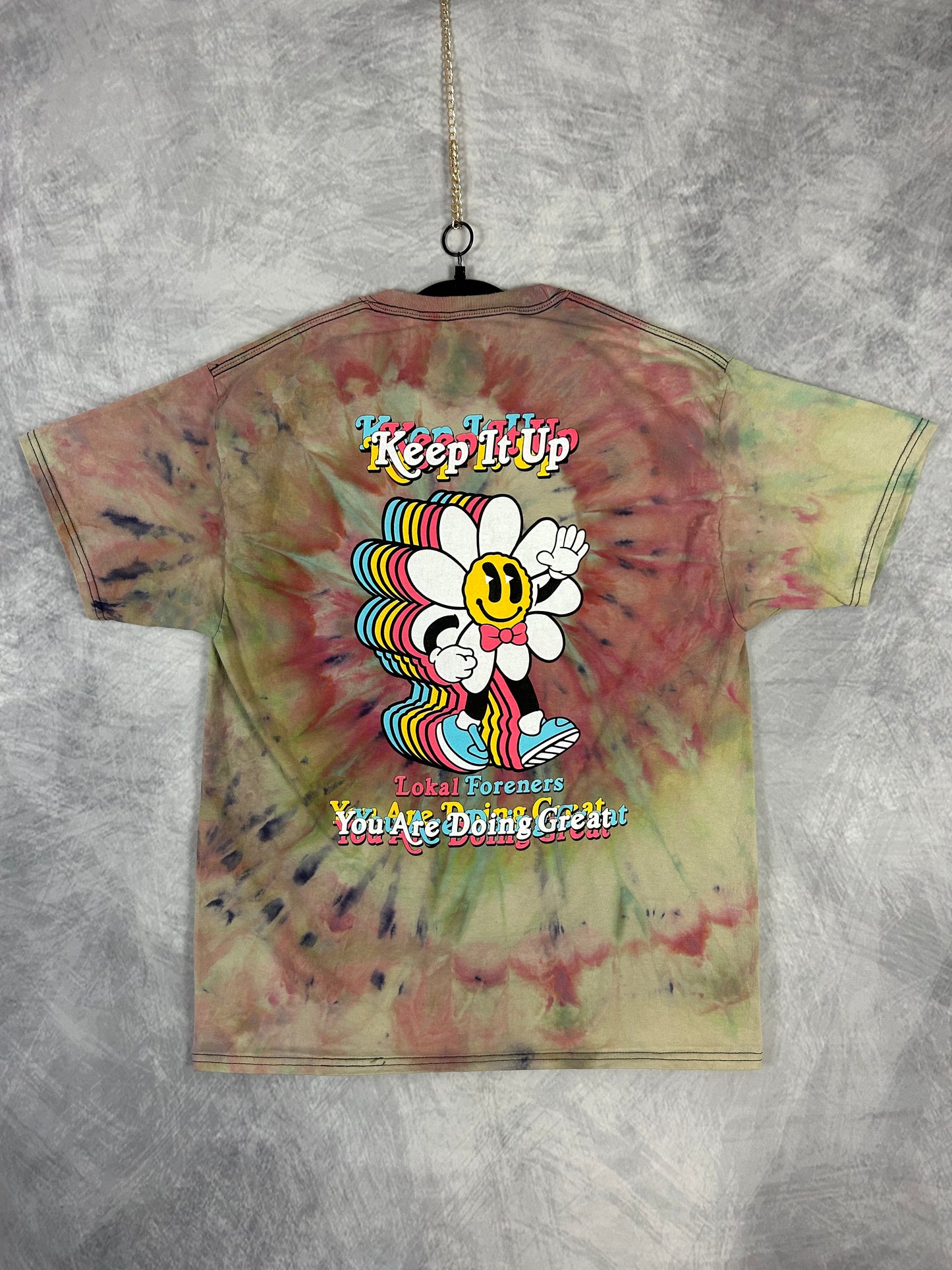 Flower Power Reverse Tie Dye (Large)