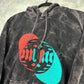 3D Optics Vintage Wash Hoodie