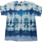 Blue Purple Future Wave Blue White Tie Dye