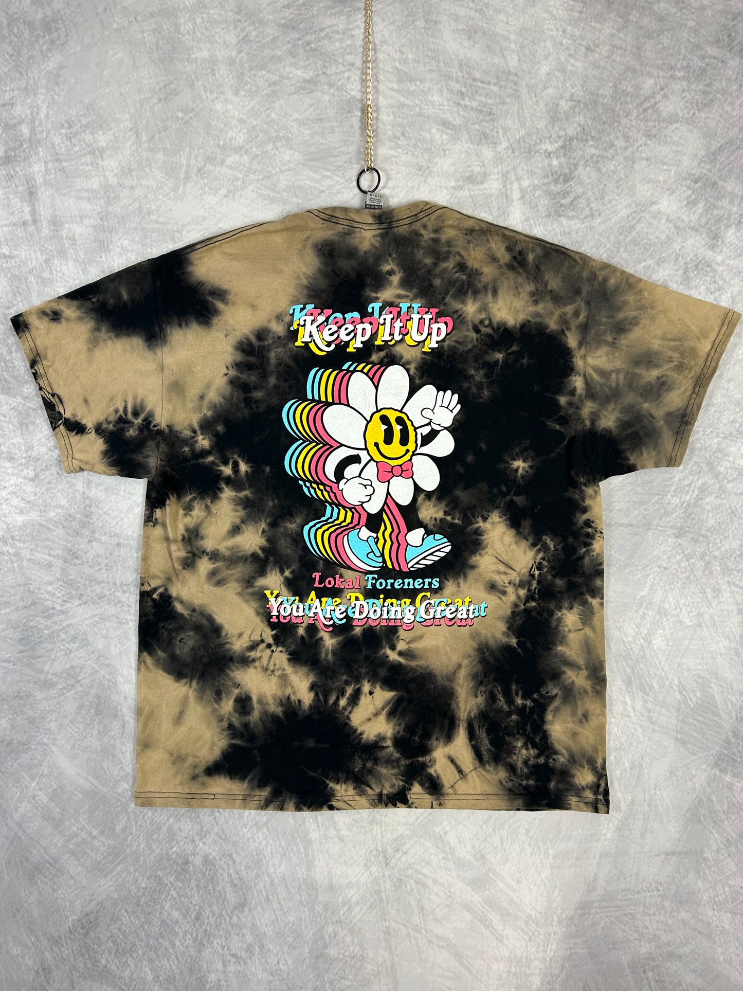 Flower Power Acid Wash T (XL)