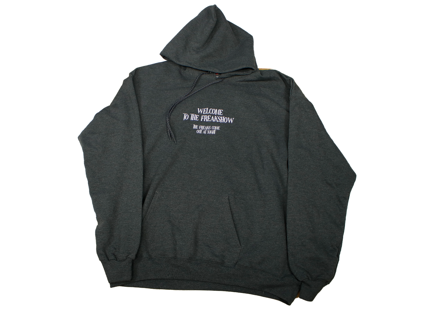 Freak Show Grey Hanes Hoodie