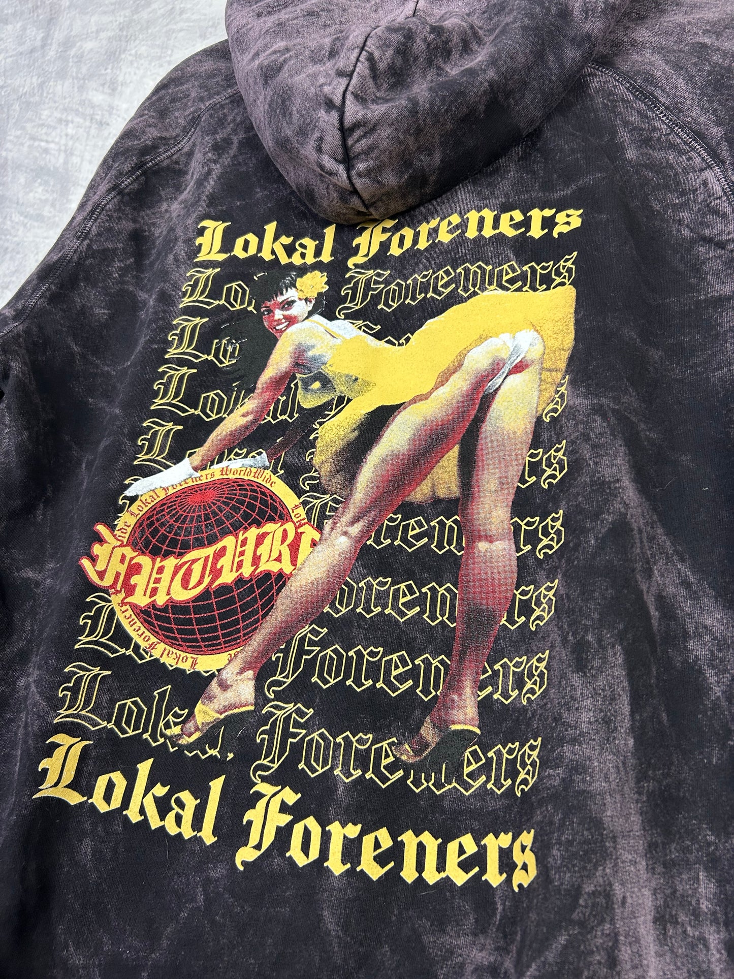 Future Wave Vintage Wash Hoodie
