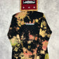 Flower Power Reverse Tie Dye Long Sleeve (Large)