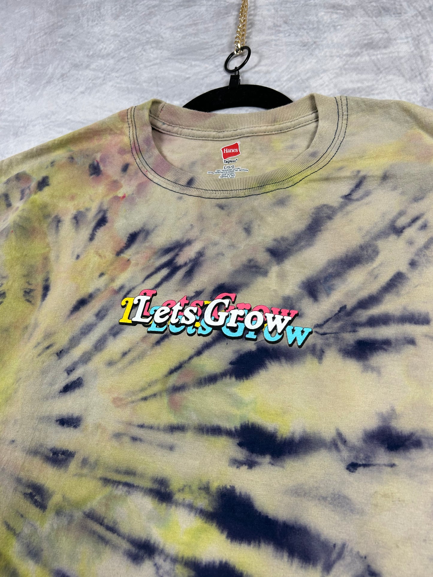 Flower Power Tie Dye T Shirt
