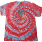 Blue Red Future Wave Tie Dye