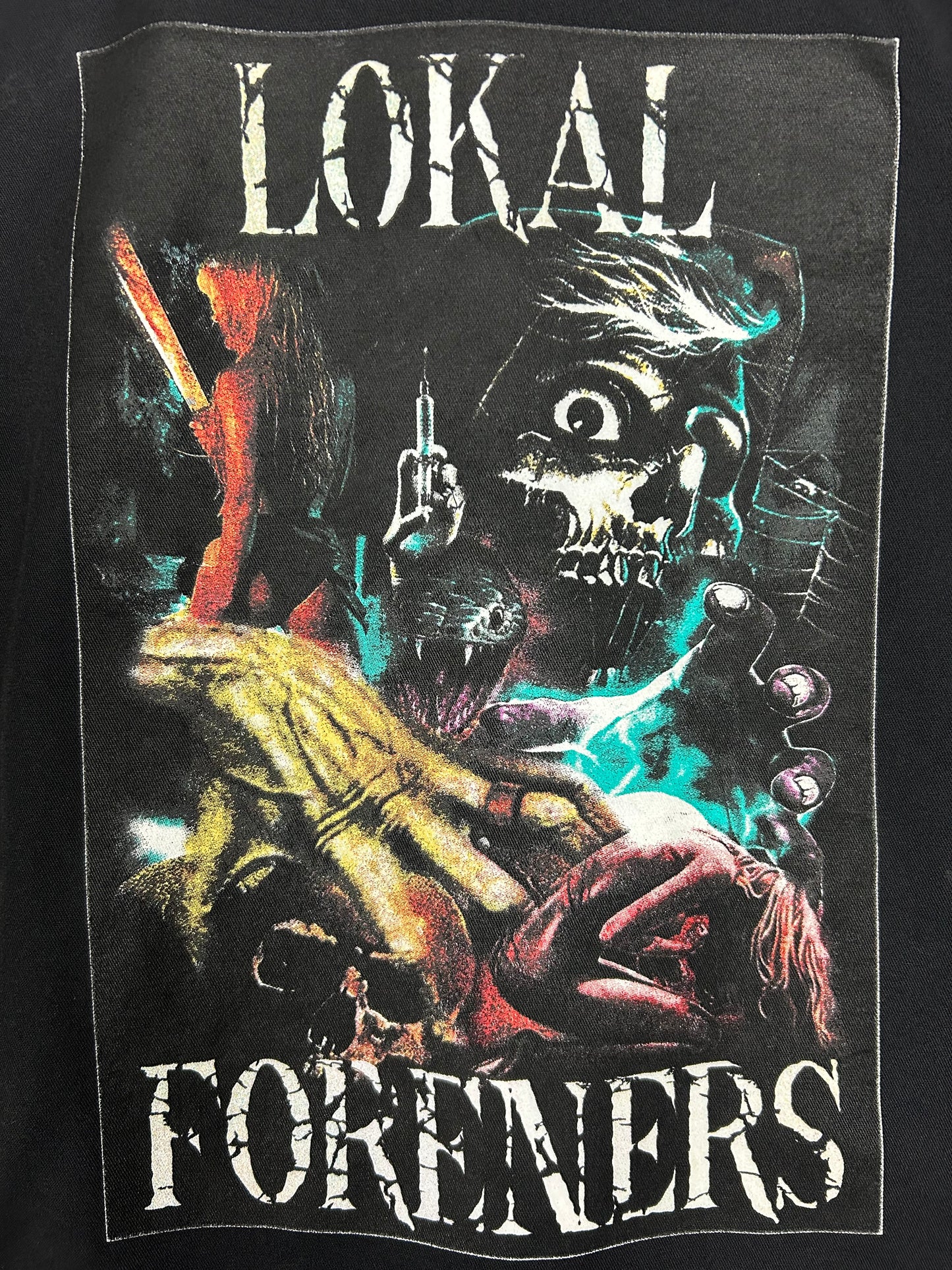 Custom Black LF Dickies Eisenhower Freakshow Jacket *Size L